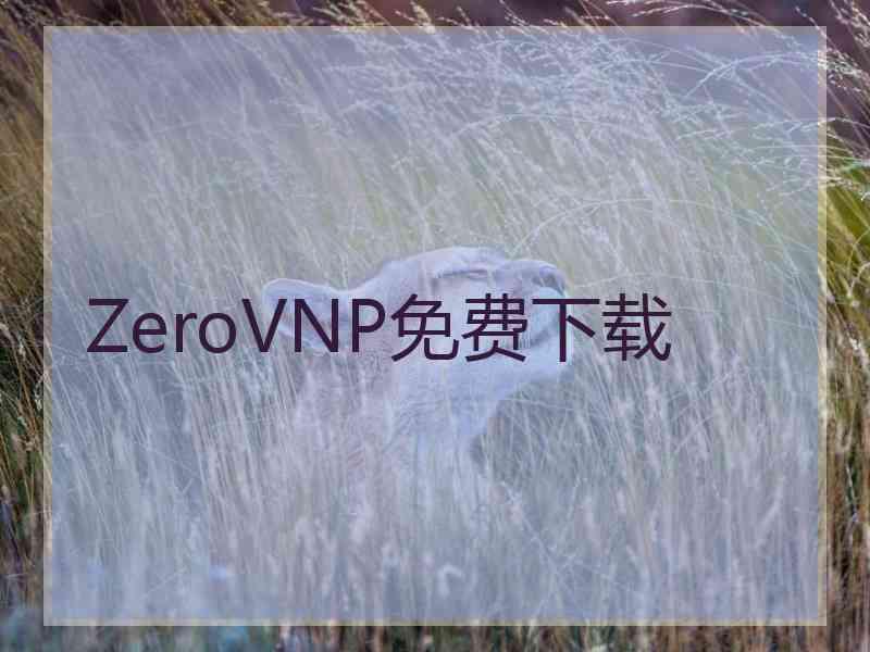 ZeroVNP免费下载