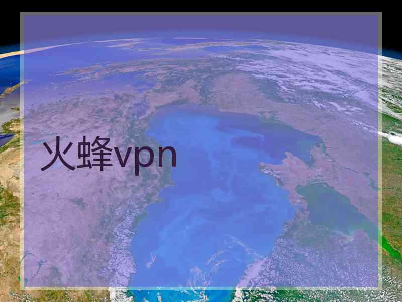 火蜂vpn