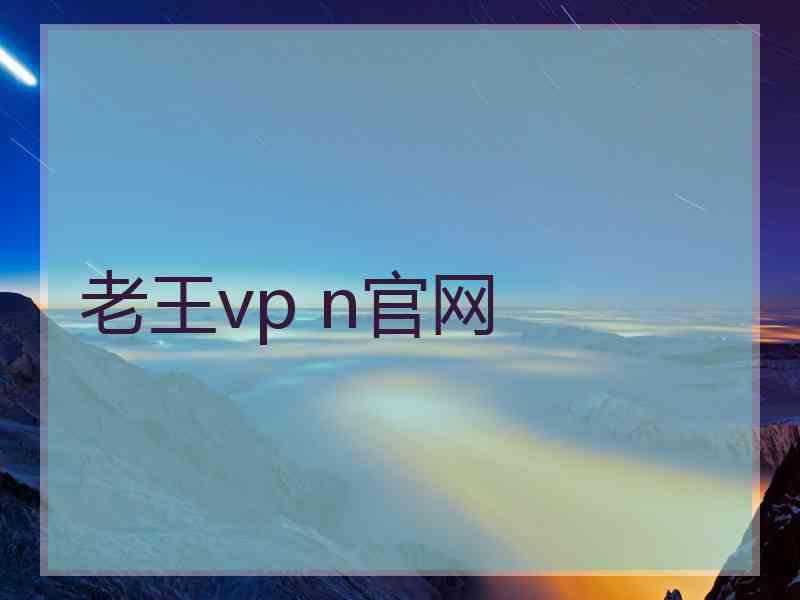 老王vp n官网