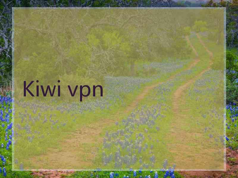 Kiwi vpn