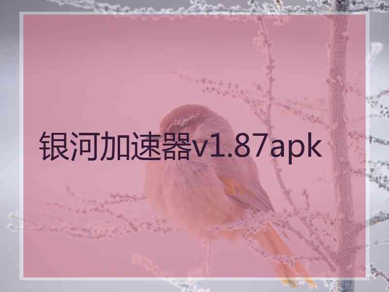 银河加速器v1.87apk