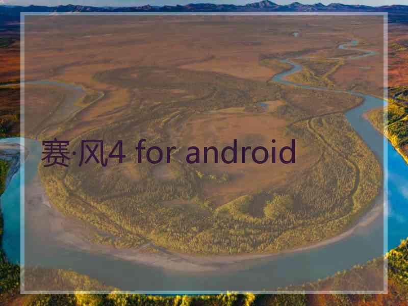 赛·风4 for android