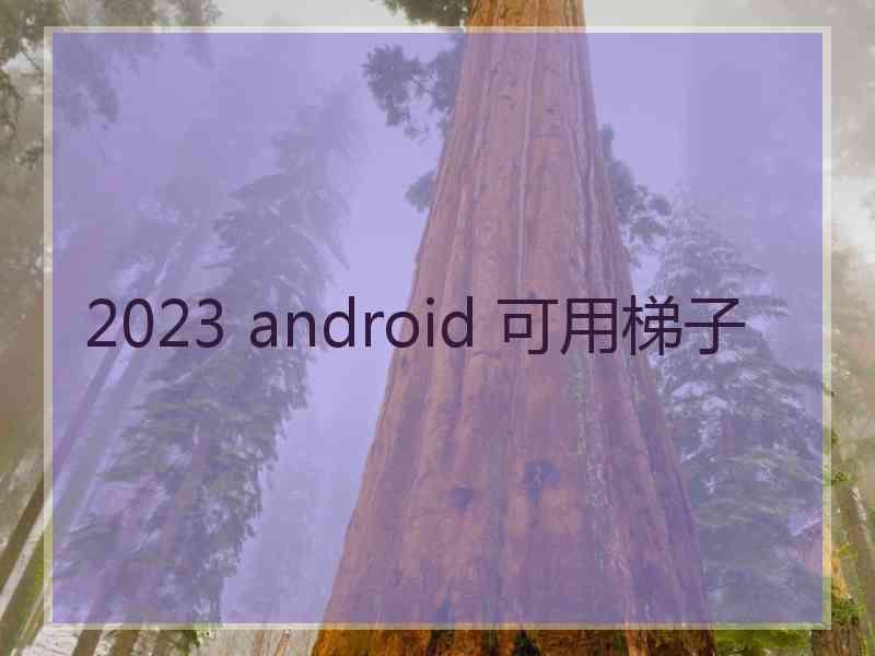 2023 android 可用梯子