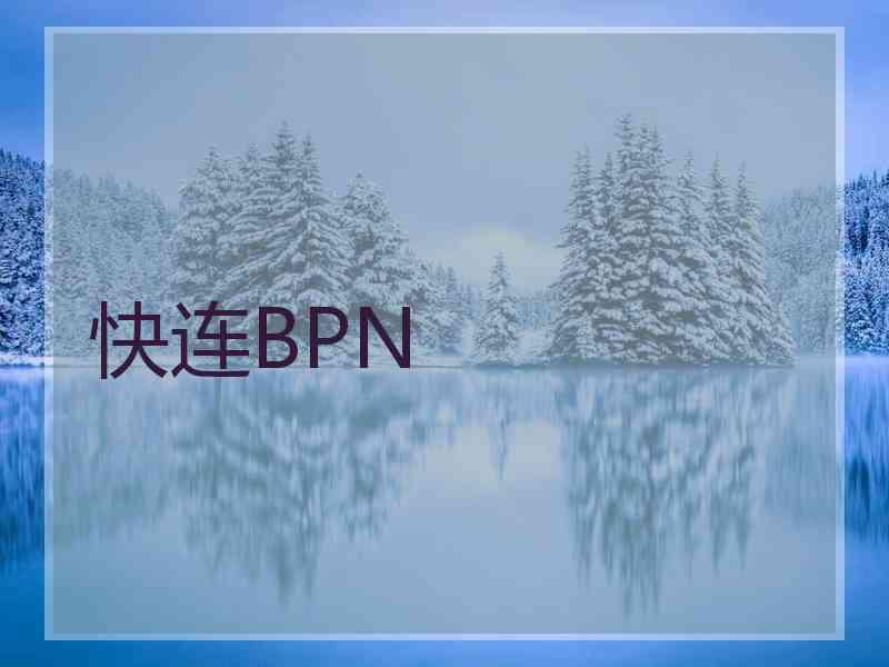 快连BPN