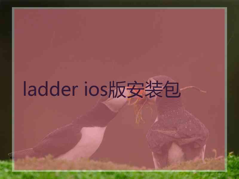 ladder ios版安装包