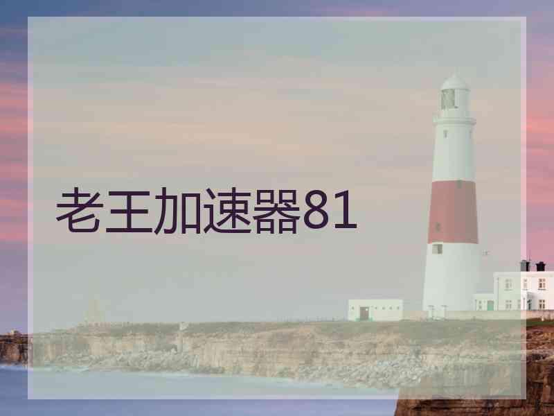 老王加速器81